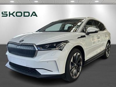 Hvid Brugt 2024 Skoda Enyaq iV SUV | 374.900 kr. (Fair pris)
