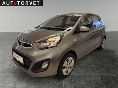 Champagnemetal Brugt 2013 Kia Picanto Active Hatchback | 34.700 kr. (God pris)