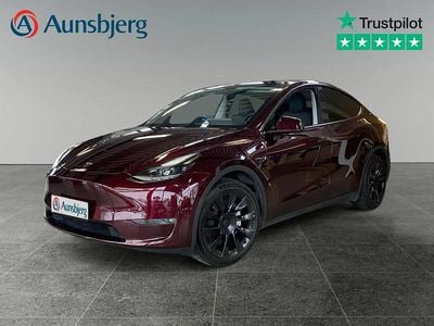 Brugt Tesla Model Y Long Range AWD 378 kW (514 HK) 2023 Bordeaux SUV