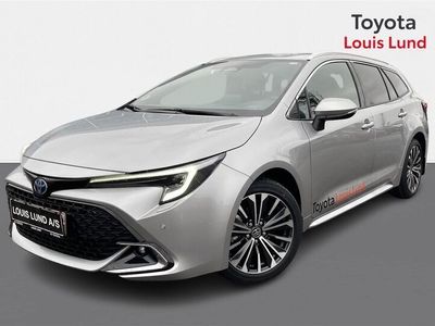 brugt Toyota Corolla Touring Sports 1,8 Hybrid Style E-CVT 140HK Stc Trinl. Gear A+