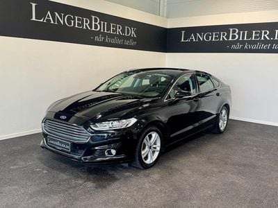 Brugt Ford Mondeo Titanium 165 HK (121 kW) 2018 Sortmetal Hatchback