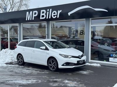 Brugt Toyota Auris Hybrid Comfort 136 HK (100 kW) 2018 Hvid Stationcar
