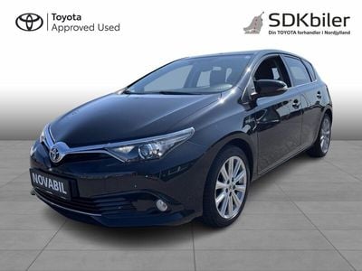 Sortmetallic Brugt 2016 Toyota Auris Hybrid Comfort Hatchback | 114.900 kr. (Fair pris)