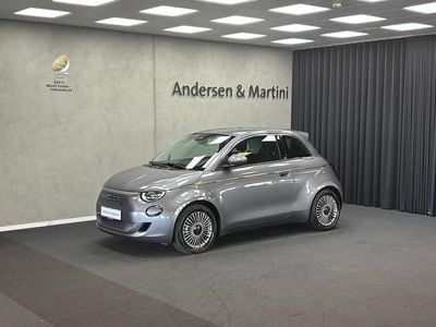 Grå Brugt 2023 Fiat 500e Icon Hatchback | 134.700 kr. (Fair pris)