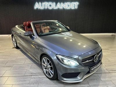 Brugt Mercedes C43 AMG AMG 367 HK (269 kW) 2017 Gråmetal Cabriolet