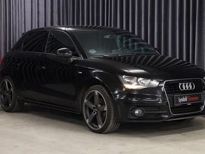 Sortmetal Brugt 2012 Audi A1 Sportback S-Line Hatchback | 94.900 kr. (God pris)