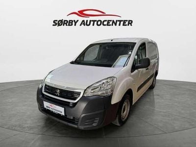 Hvid Brugt 2017 Peugeot Partner MPV | 84.900 kr.