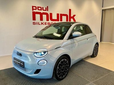 Brugt Fiat 500e La Prima 86 kW (118 HK) 2023 Lysblåmetal Cabriolet