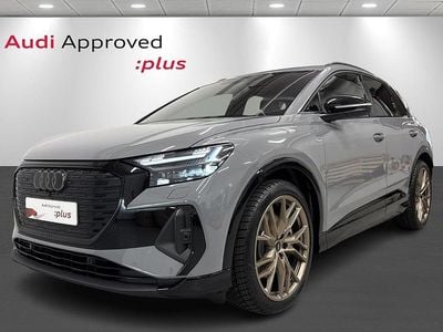 Grå Brugt 2025 Audi Q4 e-tron S-Line SUV | 464.900 kr.