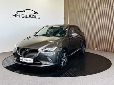 Brun Brugt 2017 Mazda CX-3 Optimum SUV | 179.700 kr. (Lidt for dyr)