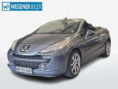 Gråmetal Brugt 2008 Peugeot 207 CC Cabriolet | 35.900 kr. (Super pris)