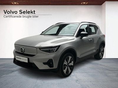 Brugt Volvo XC40 Plus 300 kW (408 HK) 2023 Sølvmetal SUV