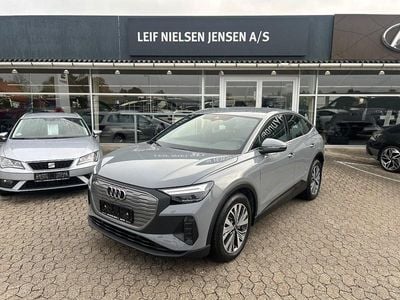 Grå Brugt 2024 Audi Q4 Sportback e-tron S-Line SUV | 319.900 kr.