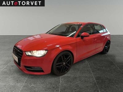 Rød Brugt 2013 Audi A3 Sportback Ambition Hatchback | 109.700 kr. (Fair pris)
