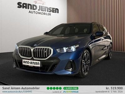Blåmetal Brugt 2025 BMW i5 M Sport Stationcar | 519.900 kr. (Super pris)
