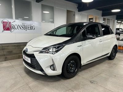 Brugt Toyota Yaris Hybrid H3 100 HK (73 kW) 2019 Grå Hatchback