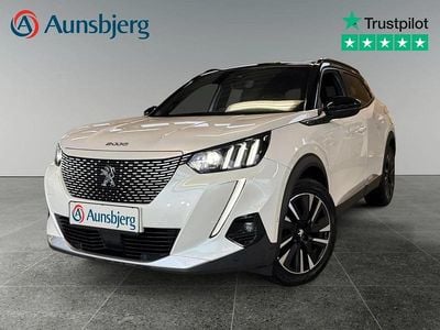 Hvid Brugt 2021 Peugeot e-2008 GT SUV | 154.500 kr. (Lidt for dyr)