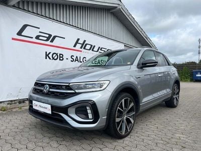 Sølvmetal Brugt 2022 VW T-Roc R-line SUV | 344.900 kr. (Dyr)