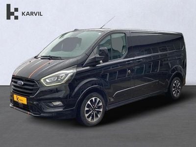 Agate black metallic Brugt 2020 Ford Transit Custom Sport Van | 158.720 kr.