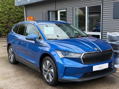 Blåmetal Brugt 2021 Skoda Enyaq iV Loft SUV | 224.900 kr. (God pris)