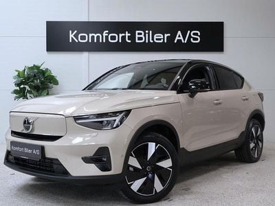 Beigemetal Brugt 2024 Volvo EC40 Ultra SUV | 318.900 kr. (God pris)