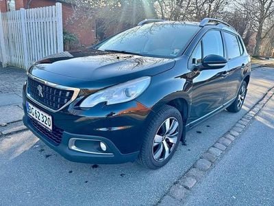 Brugt Peugeot 2008 100 HK (73 kW) 2016 Sort SUV
