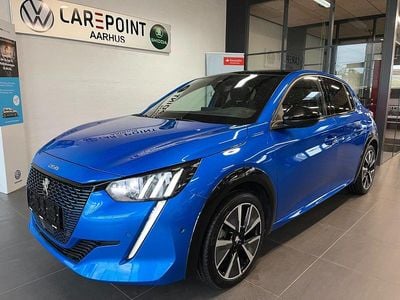 Blåmetal Brugt 2022 Peugeot e-208 Allure Hatchback | 149.800 kr. (Lidt for dyr)
