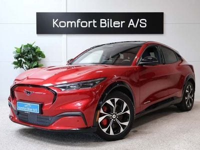 Rødmetal Brugt 2022 Ford Mustang Mach-E Premium SUV | 254.900 kr. (Lidt for dyr)