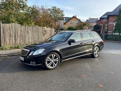 Sort Brugt 2010 Mercedes E250 Elegance Stationcar | 74.900 kr.