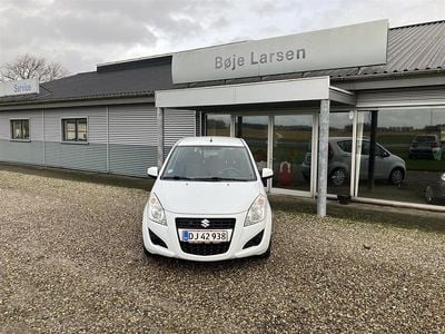 Pearl white metal Brugt 2014 Suzuki Splash Hatchback | 39.900 kr. (Fair pris)