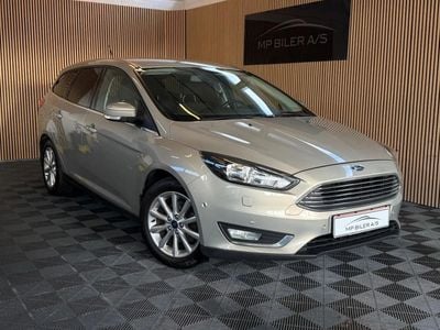 Beigemetal Brugt 2018 Ford Focus Titanium Stationcar | 69.500 kr. (Fair pris)