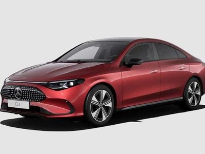 Brugt Mercedes CLA 250+ 200 kW (272 HK) 2025 Rødmetal Sedan
