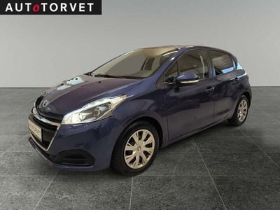 Blå Brugt 2015 Peugeot 208 Active Hatchback | 54.700 kr. (God pris)