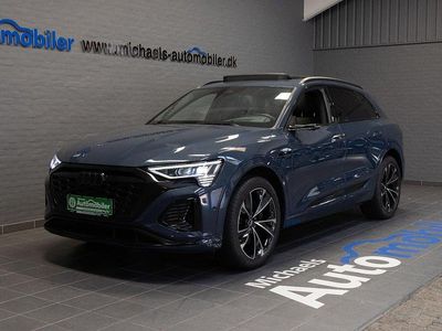 Mørkblåmetal Brugt 2023 Audi Q8 e-tron S-Line SUV | 649.900 kr. (Dyr)