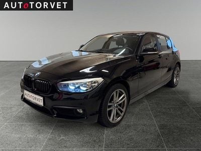 Sort Brugt 2016 BMW 118 Advantage Hatchback | 97.700 kr. (Super pris)