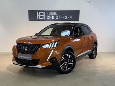 Brugt Peugeot 2008 GT-line 130 HK (95 kW) 2020 Orange fusion SUV