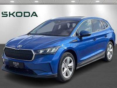 Blåmetal Brugt 2021 Skoda Enyaq iV Loft SUV | 209.900 kr. (Super pris)