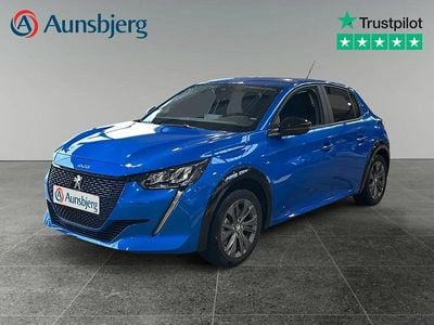 Blå metal Brugt 2023 Peugeot e-208 Active Hatchback | 124.500 kr. (God pris)