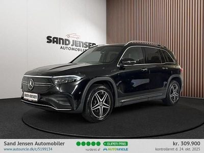 Sortmetal Brugt 2023 Mercedes EQB350 AMG line SUV | 309.900 kr. (Super pris)