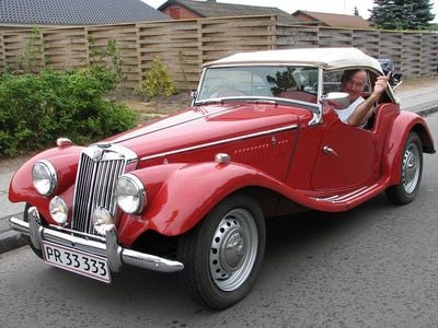 Brugt MG Midget 56 HK (41 kW) 1953 Rød Cabriolet