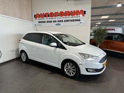 Hvid Brugt 2019 Ford Grand C-Max Titanium MPV | 99.900 kr.