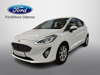 Brugt Ford Fiesta Titanium 125 HK (91 kW) 2021 Hvid Hatchback