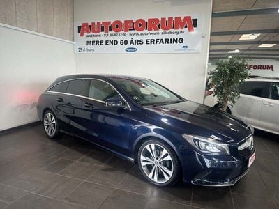 Blåmetal Brugt 2018 Mercedes CLA200 Shooting Brake Stationcar | 199.900 kr. (Fair pris)