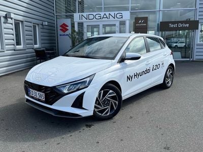 Atlas white Brugt 2024 Hyundai i20 Advanced | 214.900 kr. (Dyr)