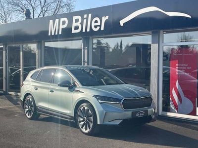 Blå Brugt 2021 Skoda Enyaq iV Lodge SUV | 209.900 kr. (Fair pris)