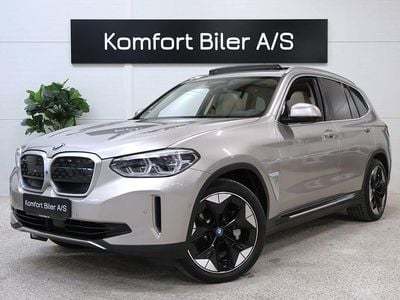Champagnemetal Brugt 2021 BMW iX3 SUV | 274.800 kr. (God pris)