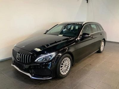 Sortmetal Brugt 2017 Mercedes C220 Stationcar | 159.900 kr.