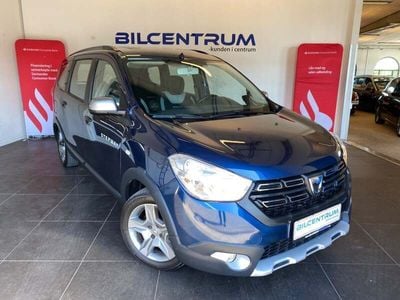 Blå Brugt 2019 Dacia Lodgy Prestige MPV | 119.900 kr. (Lidt for dyr)