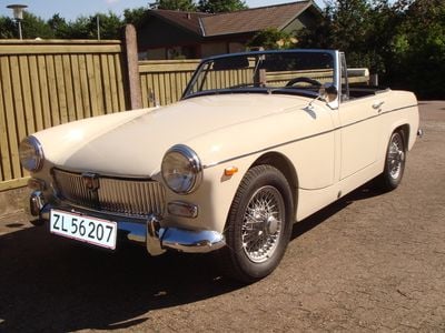 Brugt MG Midget 65 HK (47 kW) 1968 Hvid Cabriolet