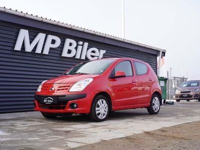 Rød Brugt 2009 Nissan Pixo Visia Hatchback | 34.900 kr.